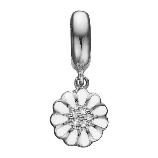 Image of Marguerite Hanger 925 sterling sølv Collect sølvarmbånds charm smykke fra Christina Collect